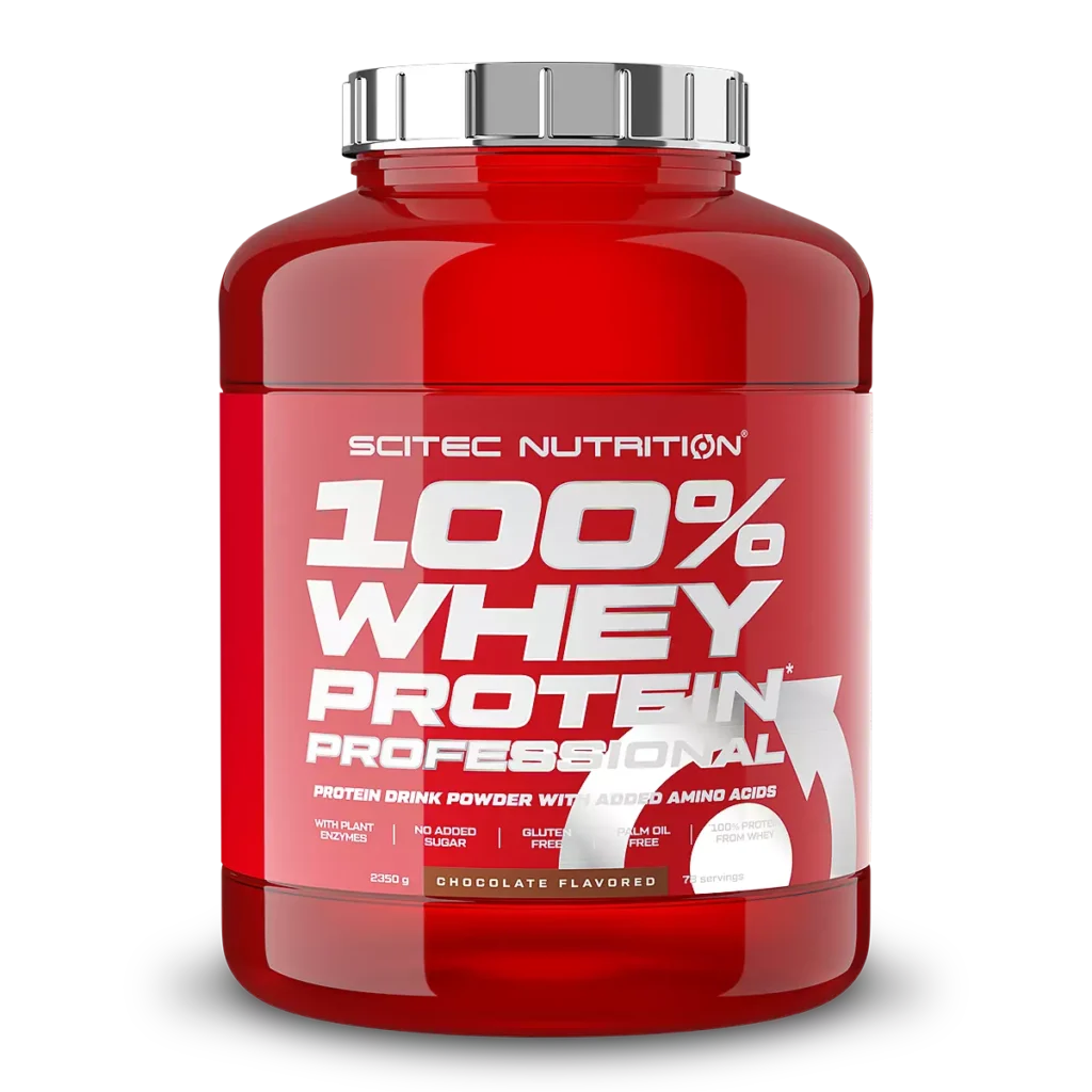Scitec Nutrition 100% Whey Protein Professional, Con aminoácidos clave y enzimas digestivas adicionales